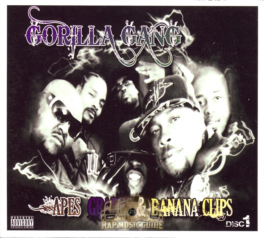 Gorilla Gang Apes, Grapes & Banana Clips CD Rap Music Guide
